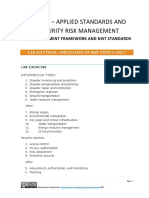Module 2 - Applied Standards and Cybersecurity Risk Management