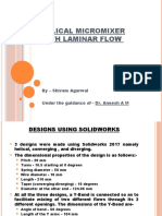 Helical Micromixer With Laminar Flow