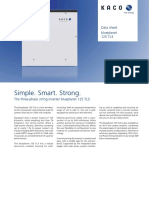 Simple. Smart. Strong.: Blueplanet 125 TL3 Data Sheet