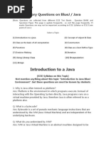 ICSE Theory Questions On BlueJ