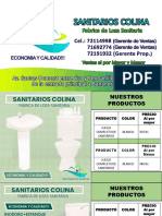 Catalogo Sanitarios Colina