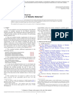 Brinell Hardness of Metallic Materials: Standard Test Method For