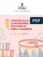 Ensino Fundamental 4 e 5 Anos Vitoria ES