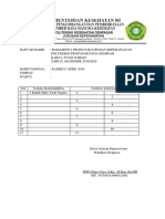 Daftar Hadir MHS Print PDF
