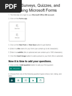 How To Create A Survey Using Google Forms