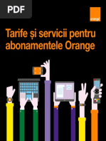 Brosura Abonamentele Orange Tarife Si Servicii 22iunie2020 PDF