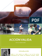 Acción Valida