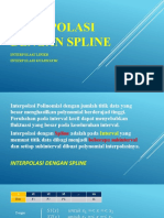 Interpolasi Spline