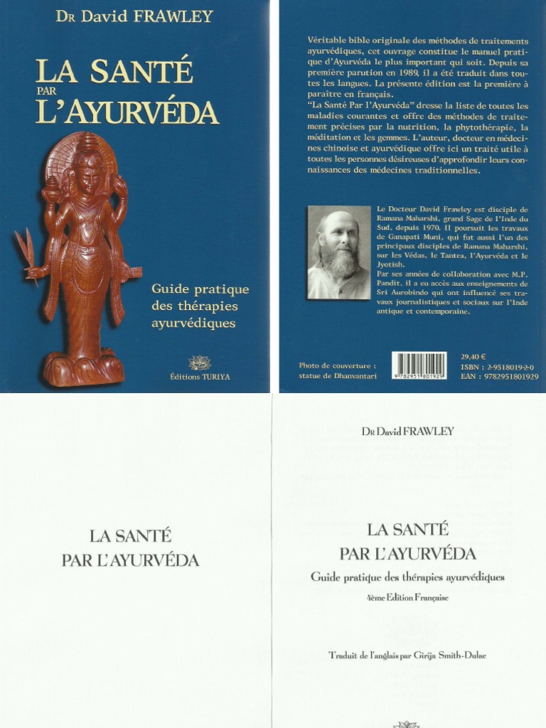David Frawley La Sante Par L Ayurveda Pdf Ayurveda Holisme