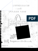 Manual de Instrucciones y Partes Compresor Ingersoll-Rand Mod. DR600