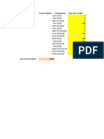 Caso 2 de Modelo de Transbordo Con Solver