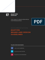 Documentation: Egotype Brand and Design Guidelines