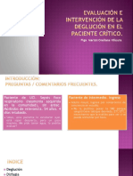 Evaluación de la deglución en pacientes críticos con traqueostomía