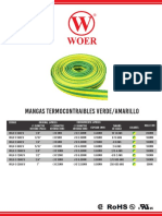 Ficha Tecnica Woer Manga Termocontraible Verde-Amarillo