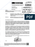 POA 2019 Actividad Capacitación y Asistencia Técnica de La Cadena de Valor Del Cacao Del Distrito de Santa Rosa de Alto Yanajanca PDF