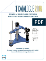 Dentatus CATALOGUE 2018 Sept Articulators PDF
