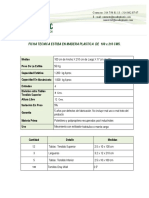 FORSA Ficha Técnica Estiba de 100-210 Cms PDF