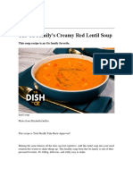 Red Lentil Soup