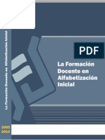 La Formacion Docente en Alfabetizacion Inicial PDF