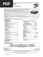 SRT-EDL16/32: Engine Control Unit With Data Logger