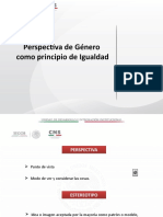 Perspectiva de Género Como Principio