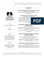 CV Maria PDF
