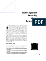 Technologies For Detecting Money Laundering