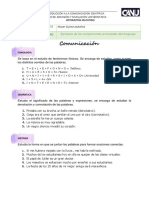 Ejemplos de Los Componentes Del Lenguaje PDF