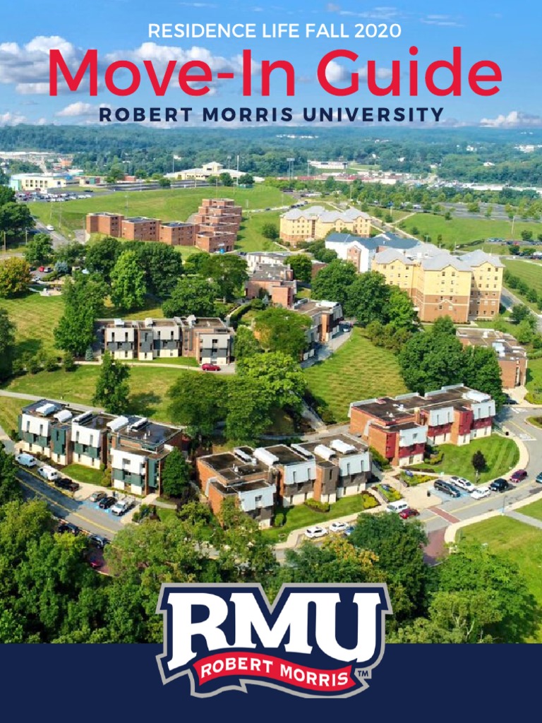 RMU 2020 Move in Guide Dormitory Business