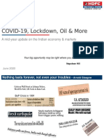 Covid-19, Lockdown, Oil and More