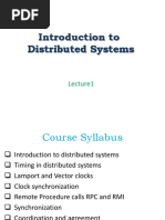 Introduction To Distributed Systems