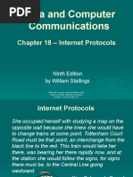 Data and Computer Communications: Chapter 18 - Internet Protocols