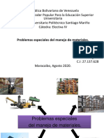 Mapa Mental - Problemas Especiales Del Manejo de Materiales.