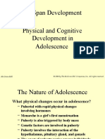 Life-Span Development Physical and Cognitive Development in Adolescence