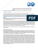 SPE 122594 Well Test Analysis in Naturally Fractured Gas Condensate Reservoirs Below Dew Point Pressure