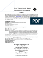Federal Farm Credit SOFR Bond Termsheet