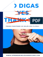 Frases - Alternativas - de Thank You y Yes en Inglés PDF