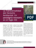 La Transversalidad Del Derecho Ambiental PDF