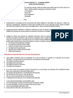 Taller de repaso macroeconomía - efectos políticas económicas