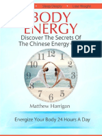 Body Energy Clock