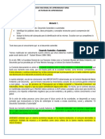 Actividad de Aprendizaje - Esquemas Desarrollo Sostenible.