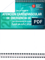 Libro de Bolsillo de Atencion Cardiovascular de Emergencia de 2015