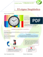 Raz. Verbal Tema 1 El Signo Linguistico PDF