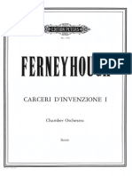 Ferneyhough - Carceri D'invenzione I