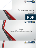 Factors Affecting Entrepreneurship Success
