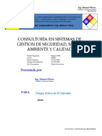 Carta de Consultoria y Servicios en SSO