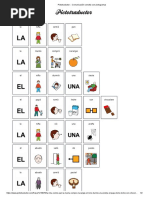 Oraciones Con Pictogramas | PDF