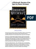 Hereditary Witchcraft Secrets of The Old Religion PDF