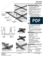 AU Datacentre Structural Ceiling Grid 60CM Datasheet