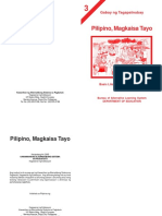 Pilipino, Magkaisa Tayo PDF